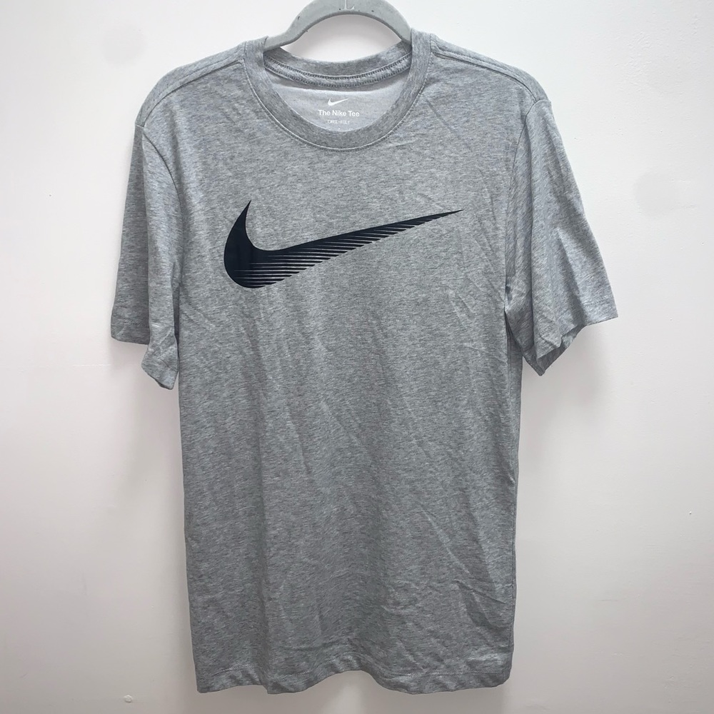 Nike Gray Dri Fit The Nike Tee Shirt Size Small
